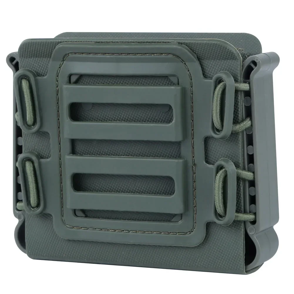 Bolsa MOLLE ajustable para cargadores con clip de munición táctica - imagen 3