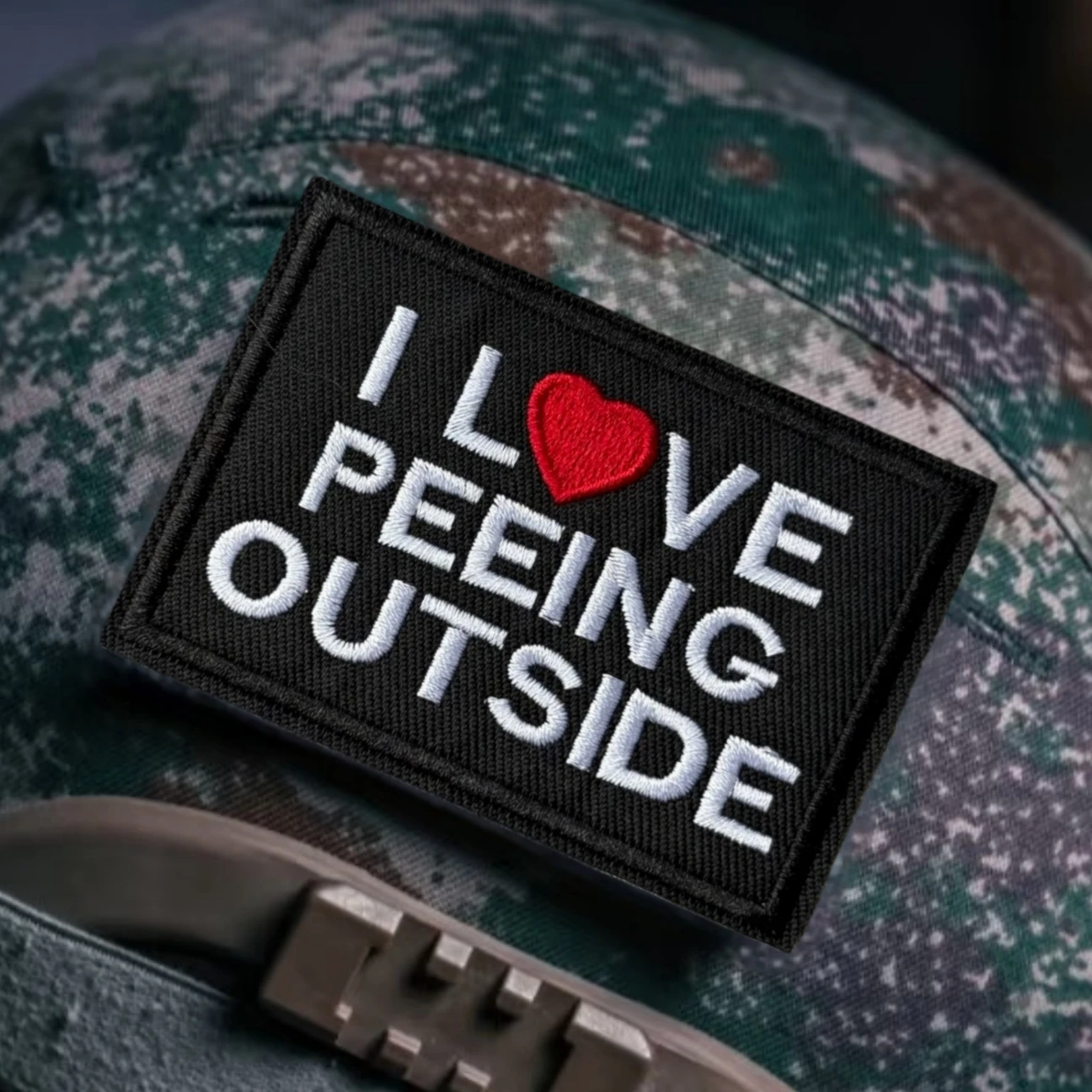 Me encanta el país del exterior sarcástico divertido moral parche táctico gancho bucle parches bordados ejército militar pegatina de mochila personalizada - imagen 4