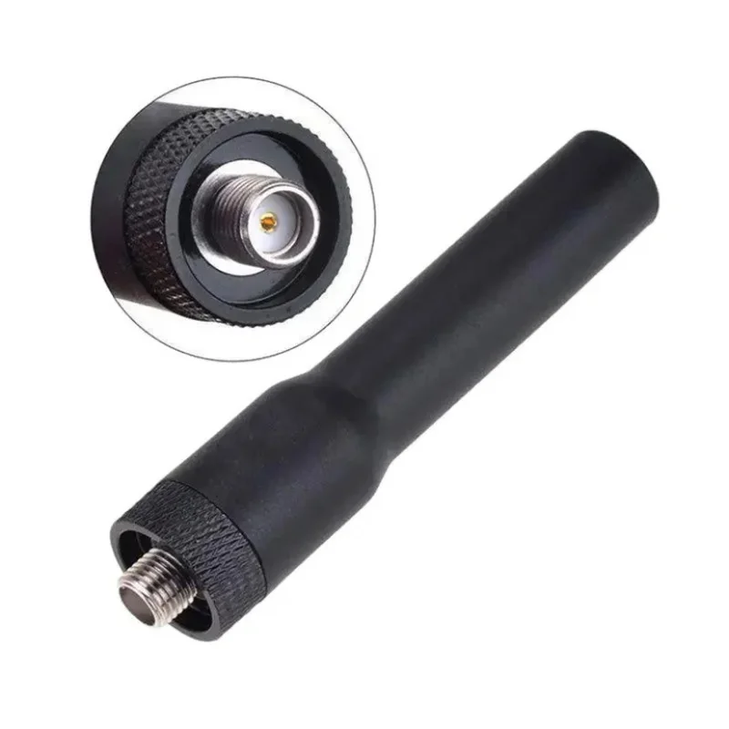 SF-20 conector de SMA-F (hembra) de doble banda VHF/UHF de alta ganancia 144MHz/430MHz SF20 Mini antena suave para Walkie Talkie Kenwood Baofeng - imagen 5