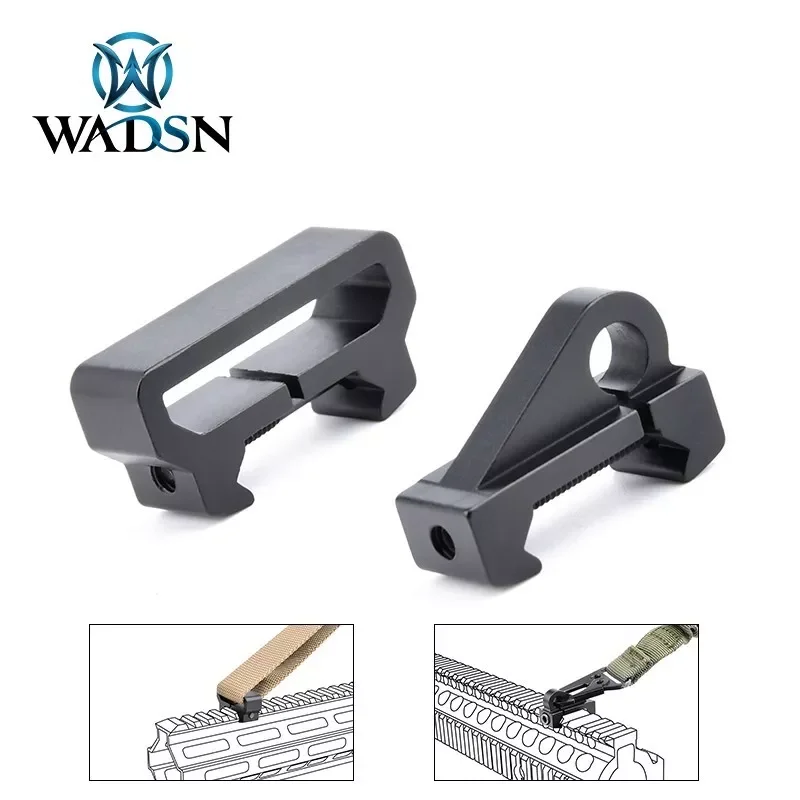Adaptador de montaje de mira M-LOK giratorio a carril Picatinny - imagen 2