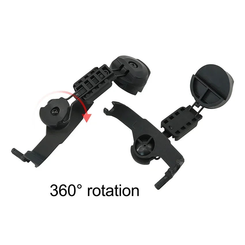 Nuevo adaptador de riel de arco de dos vías para auriculares tácticos COMTA II COMTA III, auriculares de caza y tiro con cancelación de ruido - imagen 4