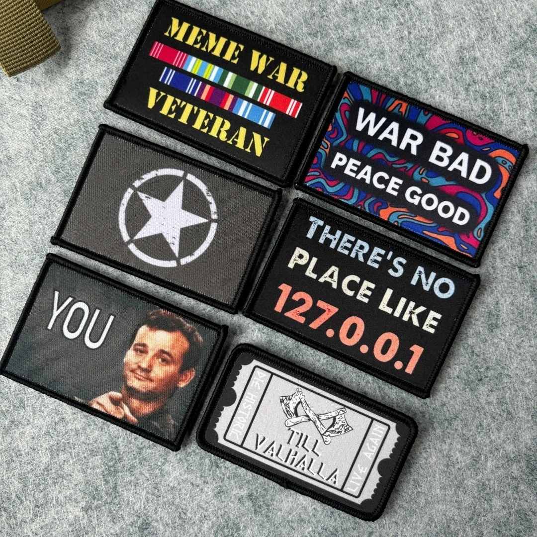 Parche táctico War Bad Boobs Valhalla con velcro gancho y bucle