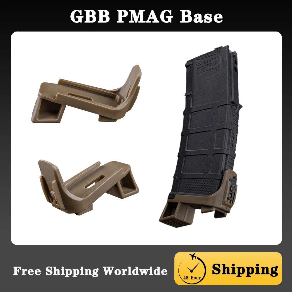 Base de soporte propensa GBB PMAG, tira rápida de la revista, equipo táctico de tiro de caza Airsoft con herramienta de ajuste de alcance PEQ