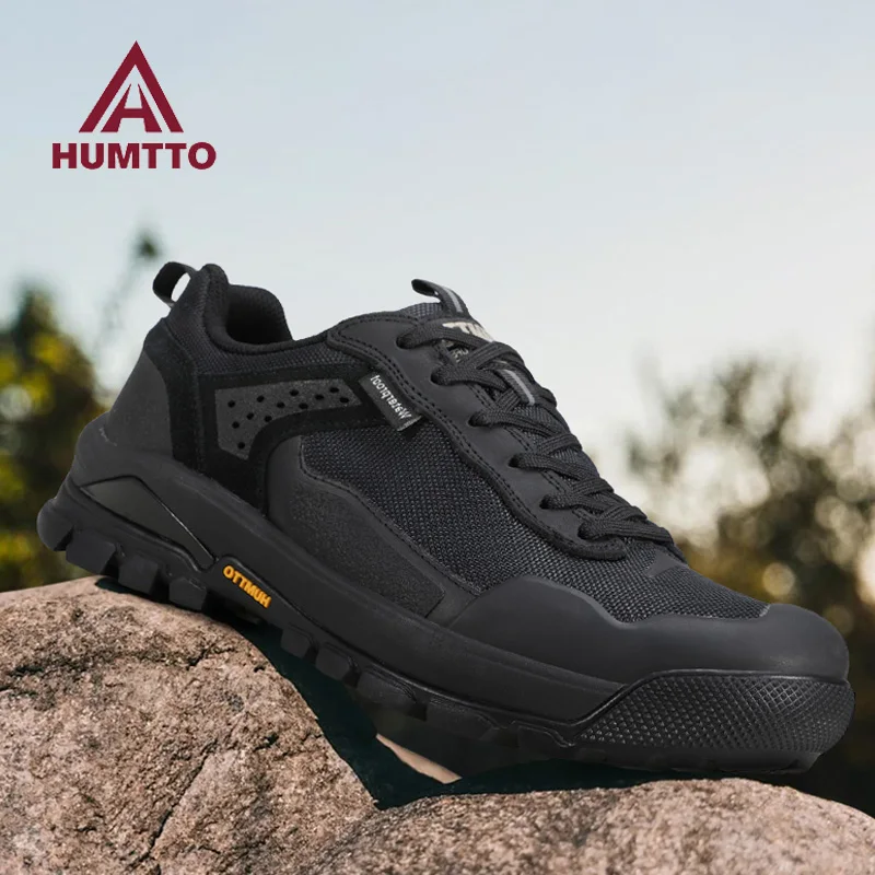 HUMTTO Botas trekking invierno – Senderismo tobillo hombre outdoor - imagen 3