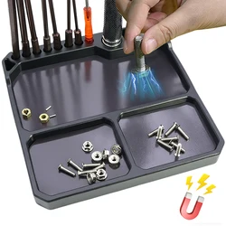 Bandeja de mantenimiento magnética para pistola con herramientas