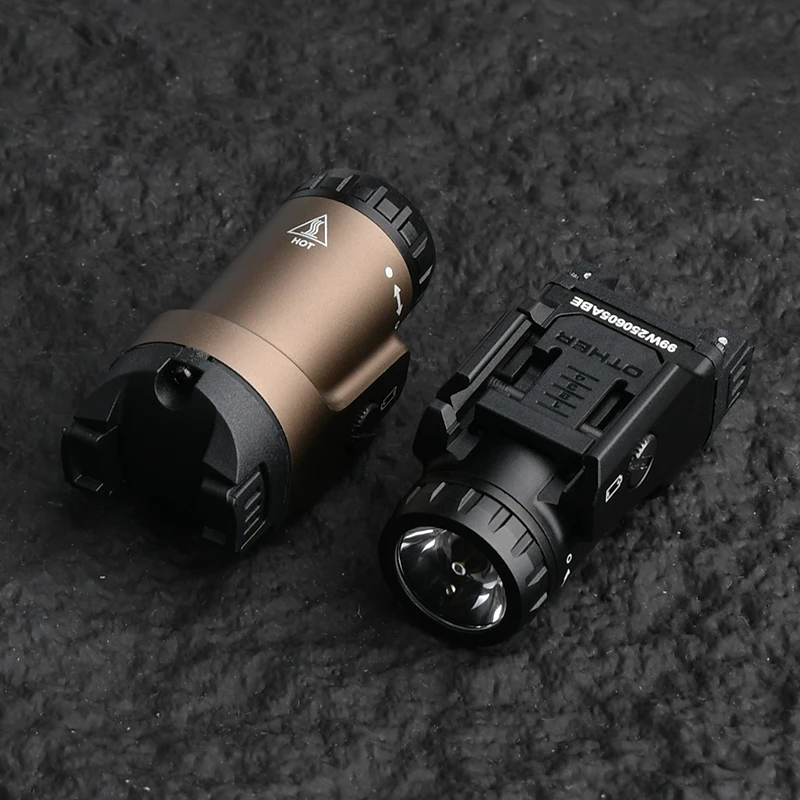 Linterna táctica de pistola SG, Mini luz estroboscópica de Metal, equipo de caza Airsoft, lámpara LED X300 para M1913 y otros sistemas de riel de 20mm - imagen 4