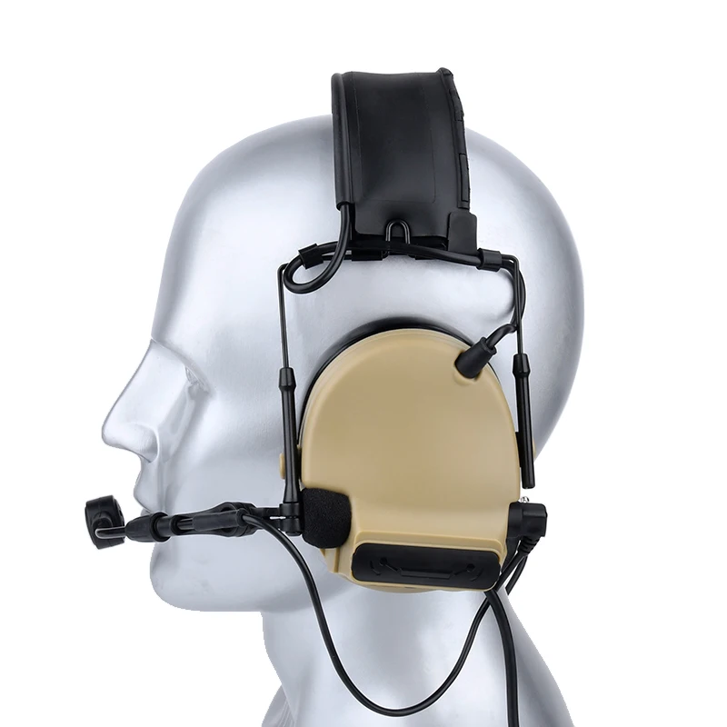 WADSN COMTA III auriculares micrófono adaptable con cancelación de ruido comunicación auriculares caza al aire libre tiro protección auditiva - imagen 4