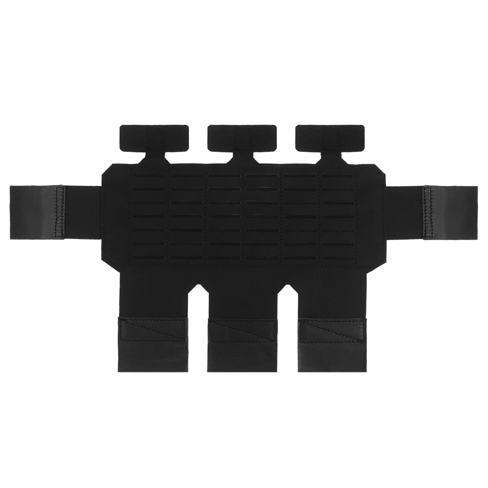 Bolsa multiusos para revistas de triple rifle, corte láser, instalación MOLLE, expansión, panel frontal - imagen 2