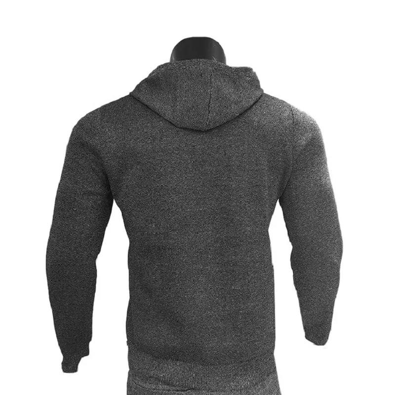 Chaqueta resistente a cortes de fibra de tungsteno con capucha duradera antideslizante y antidesgarro A9 con certificación estándar de EE. UU. para trabajo de seguridad al aire libre - imagen 5