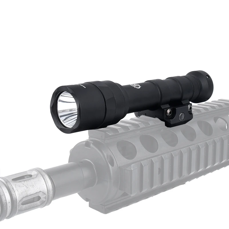 WADSN Tactical Airsoft Surefir M600 M600U arma Scout potente linterna de doble función interruptor de caza al aire libre ajuste 20mm Rail - imagen 5