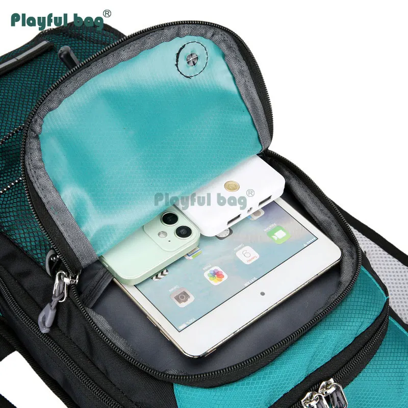 Mochila deportiva ligera, bolsa para correr con hidratación, mochila portátil para ciclismo, mochila para senderismo al aire libre AVA194 - imagen 5