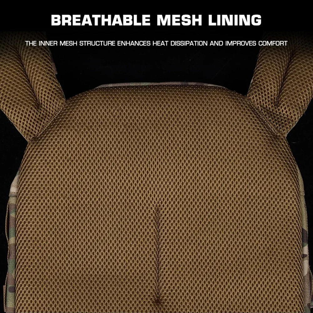 KZ-portador de placa táctica, chaleco de caza de liberación rápida de perfil bajo, armadura corporal de combate MOLLE para exteriores, equipo Airsoft - imagen 5