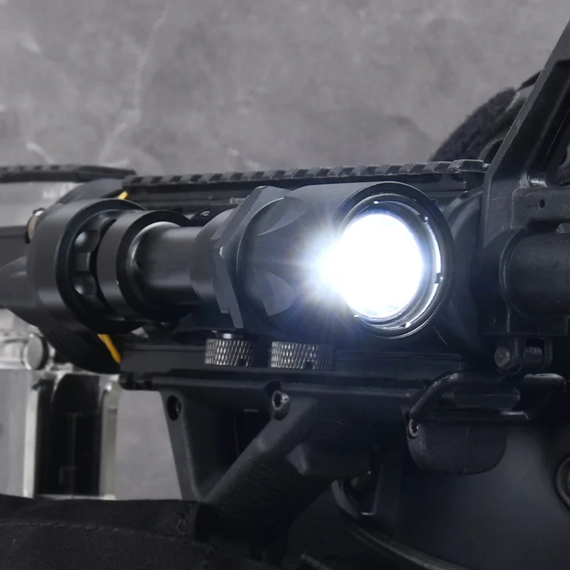 Surefir-linterna táctica M951, potente estroboscópica de Metal SF, compatible con riel de 20mm, Airsoft QD, Base de liberación rápida, Arma de caza, luz de pistola - imagen 2