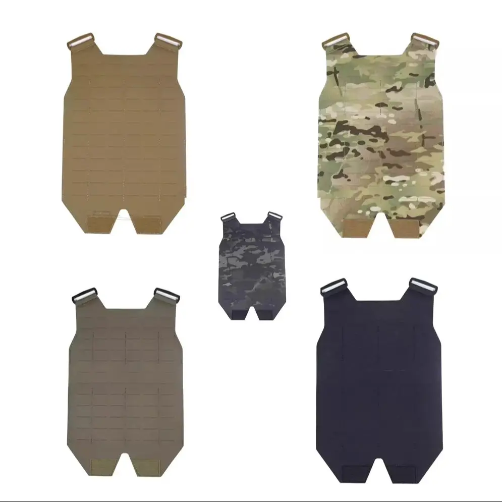 Deportes de caza al aire libre FCSK2.0 camiseta sin mangas táctica corte láser MOLLE expansión accesorios adaptadores de tablero trasero