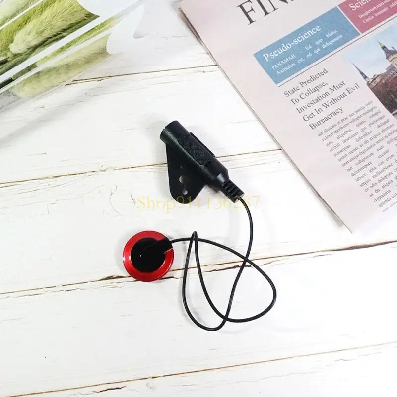 J1HC Multifuncional Pickup guitarra acústica CONTACTO Micrófono Piezo Transductor Banjo Bass Ukelele Mandolin Universal