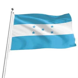 Bandera Honduras ripstop exterior con ojetes metálicos reforzados