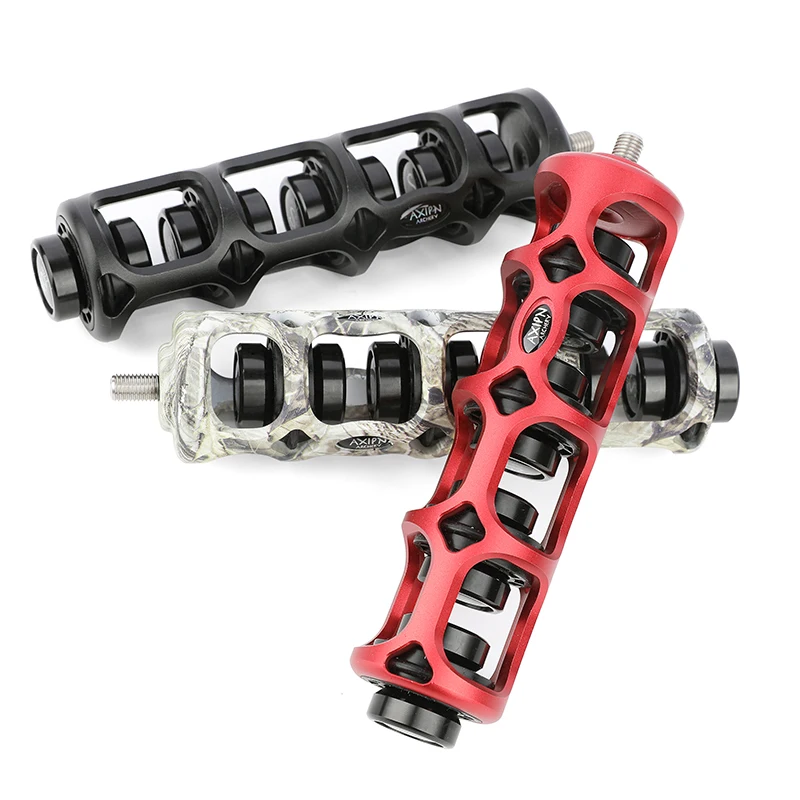 Estabilizador de arco compuesto CNC, aleación de aluminio AXIPN, estabilizador armónico, diseño calado, amortiguador de choque de flecha de arco transpirable, 1 unidad - imagen 2