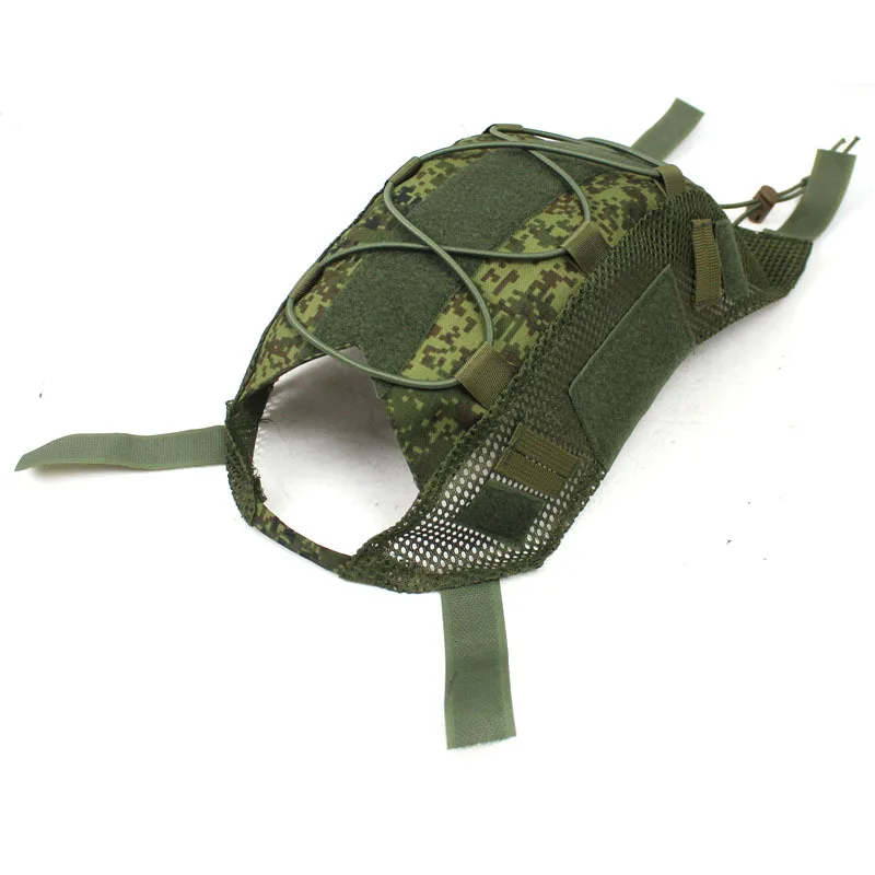 Funda de casco táctico para deportes al aire libre, ruso, EMR, tela impermeable, cuerda elástica, FAST, talla grande XL, nuevo - imagen 5