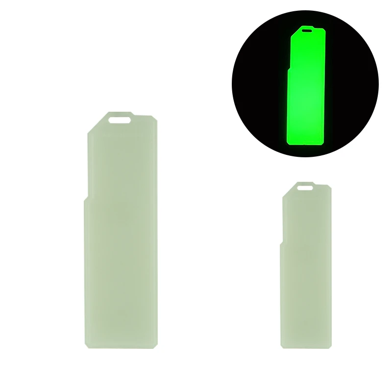 Etiqueta de escritura luminosa, marcador táctico, Doodle, módulo de bricolaje, nombre, cinta indicadora, mochila que brilla en la oscuridad, decorativo - imagen 5