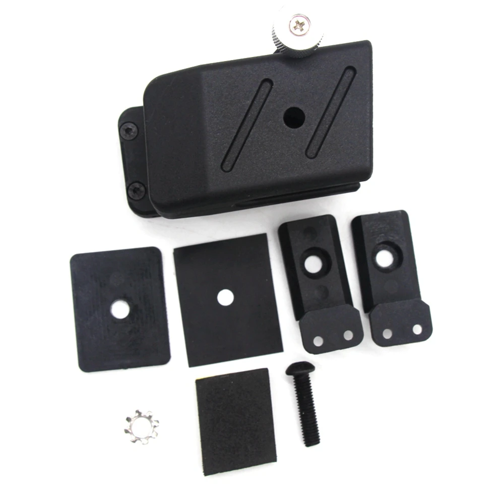 Funda de pistola de alta calidad IPSC, bolsa de revista de tracción rápida, accesorios de polímero negro - imagen 3