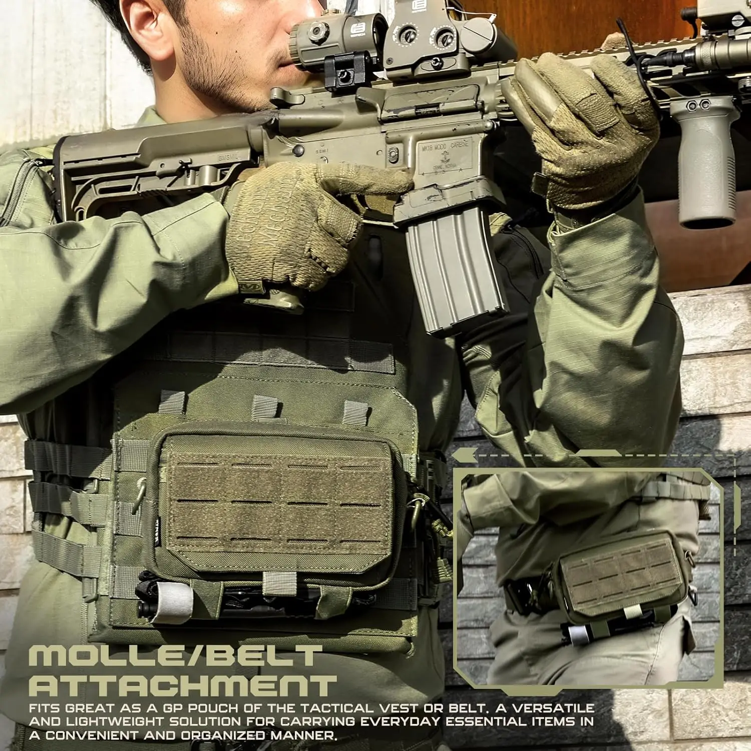 3 unids/set bolsa táctica Molle Admin bolsa EDC para deportes al aire libre utilidad corte láser bolsa de herramientas de emergencia primer Kit bolsa de almacenamiento