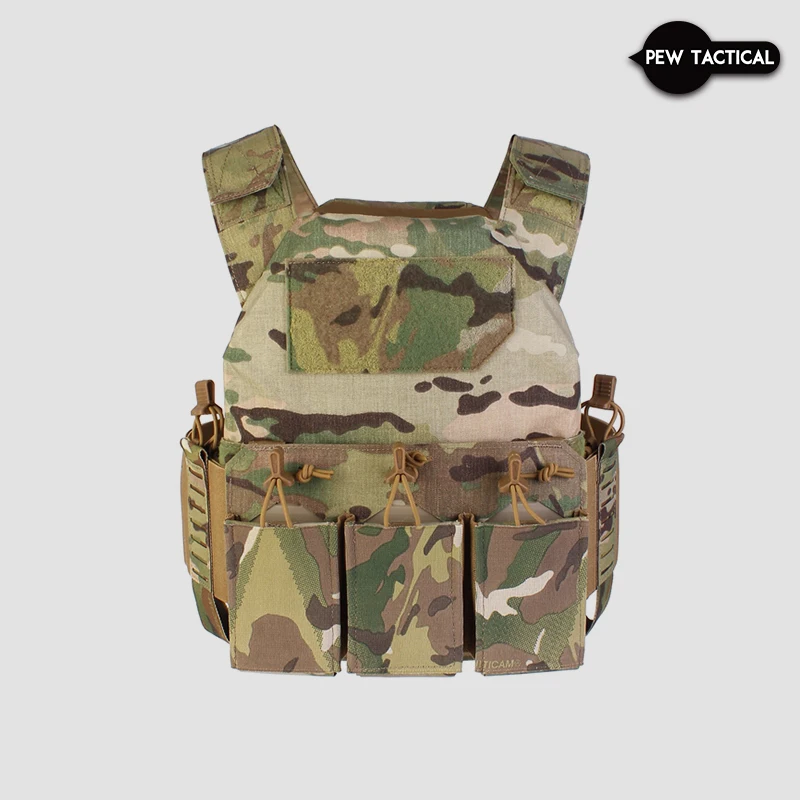 Chaleco táctico PEW Thorax HSP estilo Triple Mag bolsa 556/545/762 para portador de placa peso ligero FP22 - imagen 3