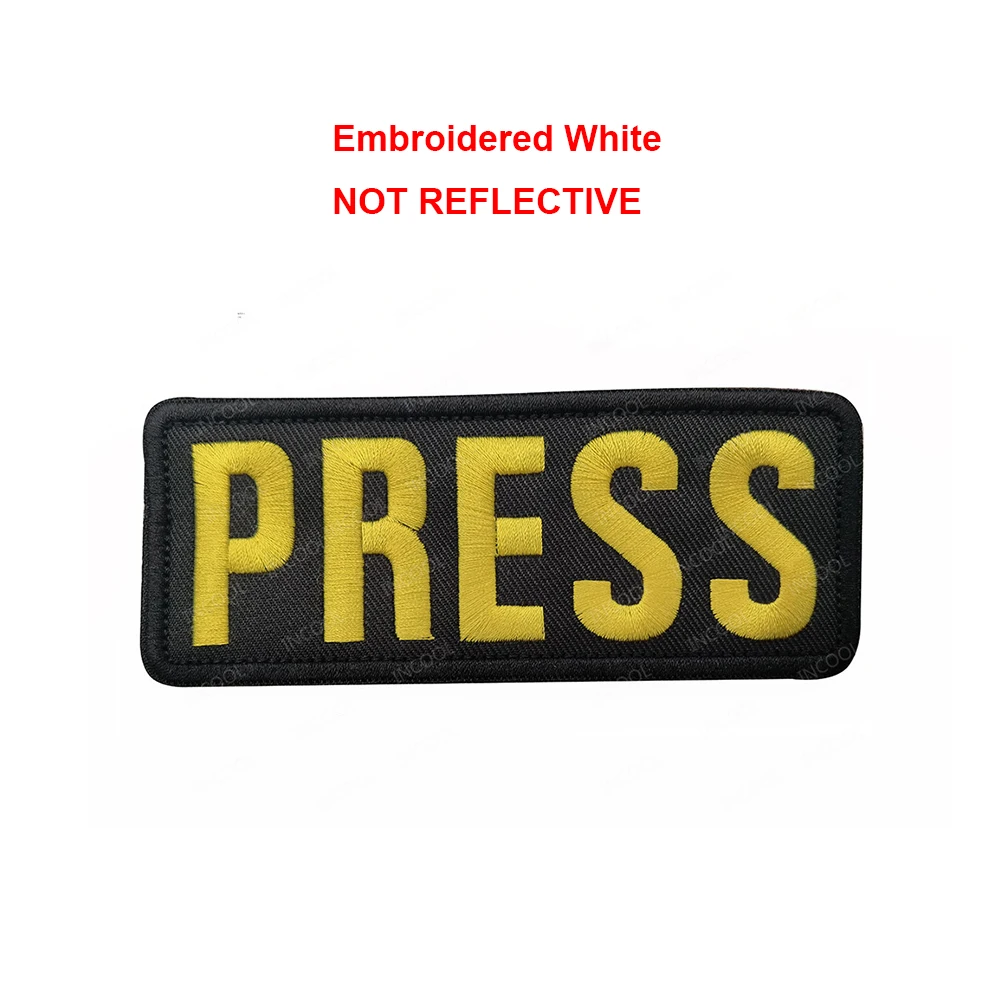 6 Embroidered Yellow