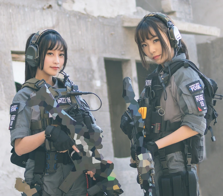 TRN traje de combate de largo plazo WG gris negro GEN3, traje de rana transpirable, entrenamiento al aire libre