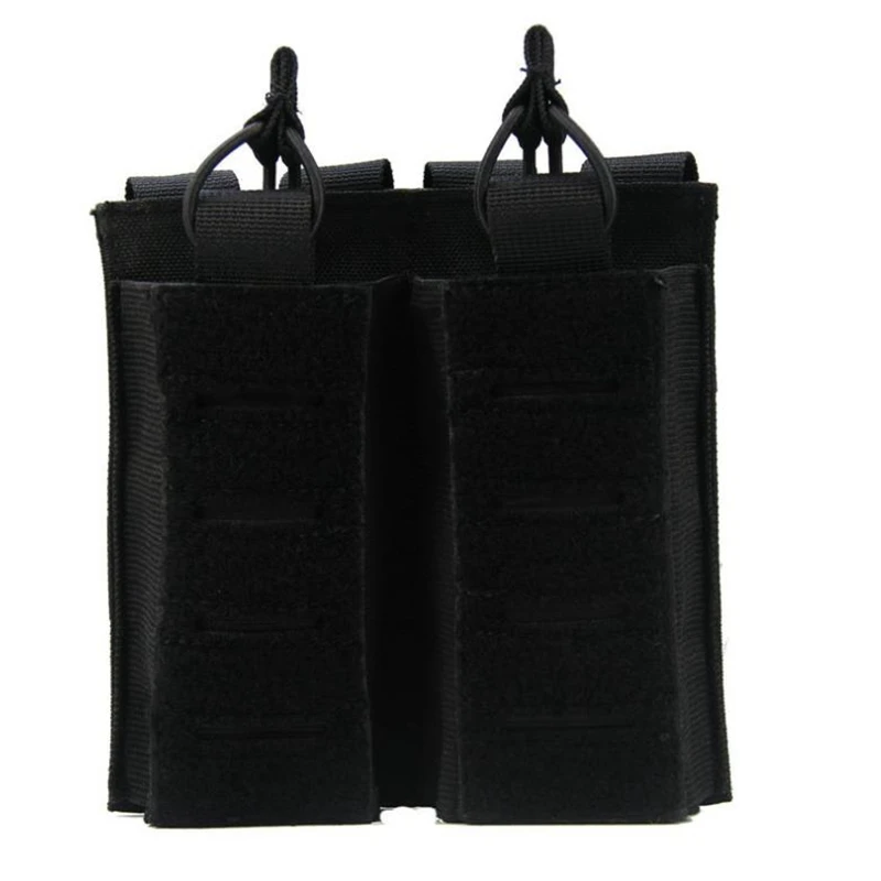 Bolsa táctica Molle de doble cargador, soporte para cintura, herramienta para caza al aire libre, M4, M14, M16, AR15, G36 - imagen 3