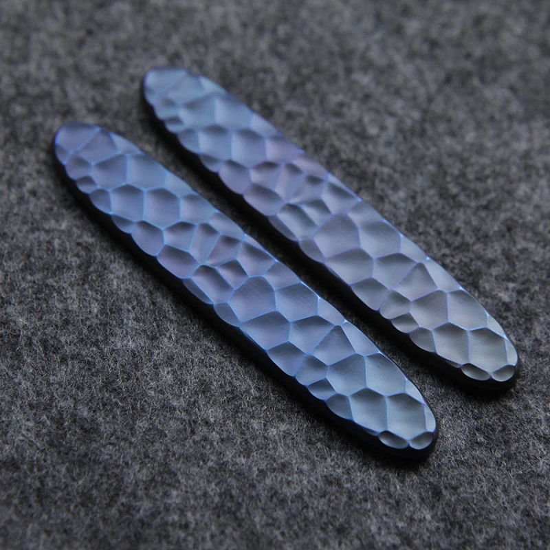 Parches de escala de mango de cuchillo de aleación de titanio, 3 tipos, 84mm, Victorinox, cuchillos del ejército suizo, Excelsior, sin ranura, bricolaje, hacer parte, reemplazar - imagen 3