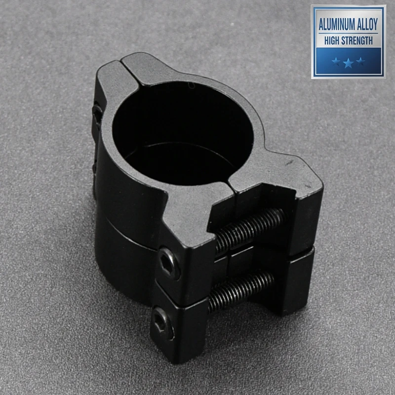 Shooin Optics 1 Inch / 30mm Tube Ring Ultra Low 20mm Mount Base Durable Aluminum Holder For Optical Devices - imagen 4