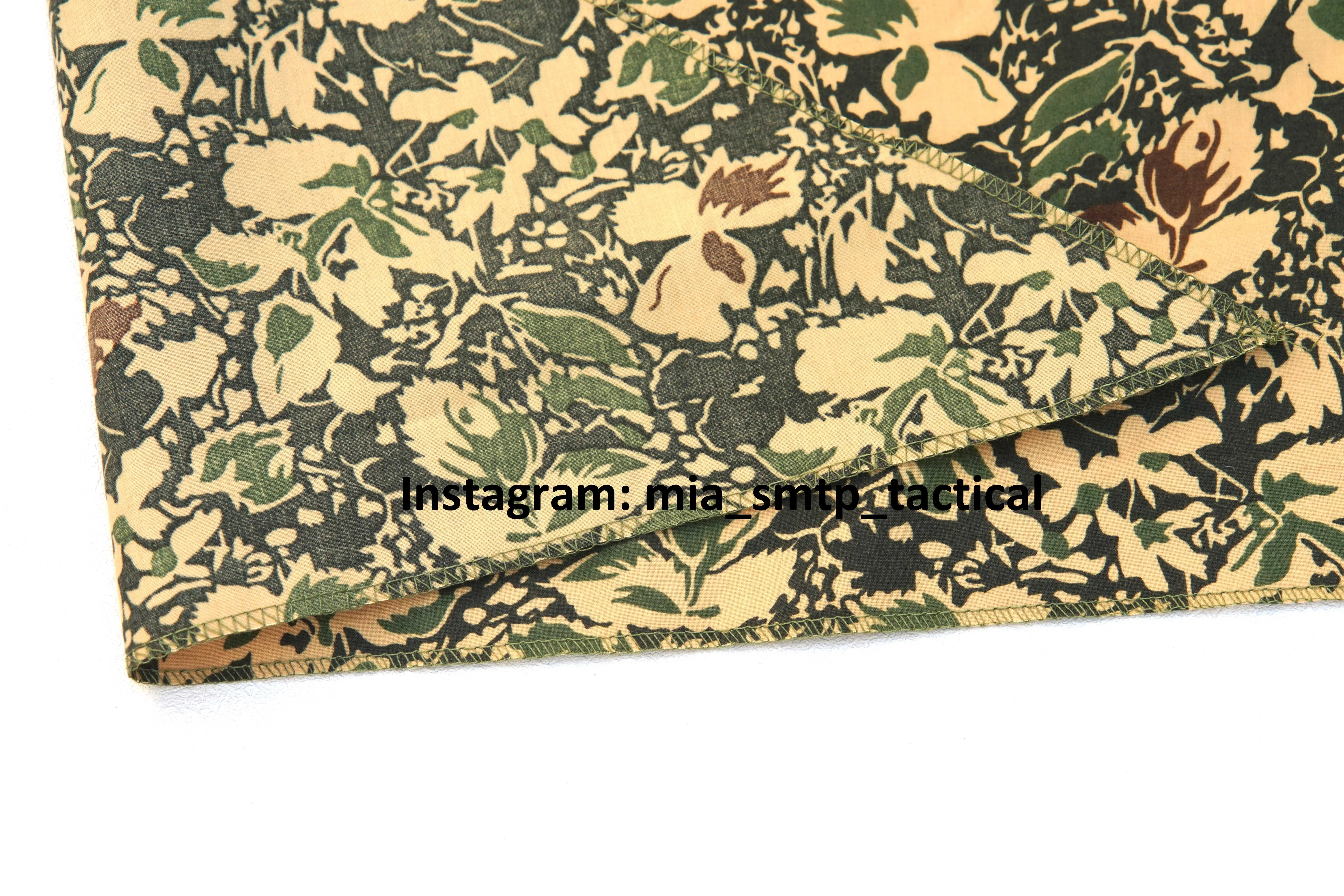 Bufanda triangular SMTP E6, pañuelo floral ruso, soviético, Partizan LETO, SS LETO - imagen 4