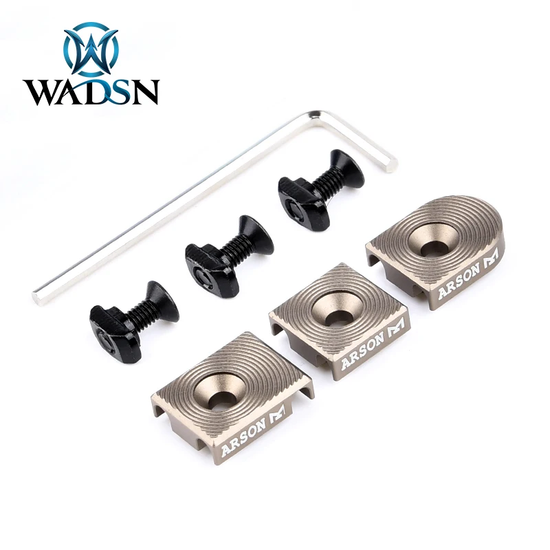 WADSN-interruptor de presión, M-LOK de guía de Cable, Keymod, sistema inalámbrico, gestión de cables, linterna, PEQ, DBAL, Airsoft, accesorios - imagen 5