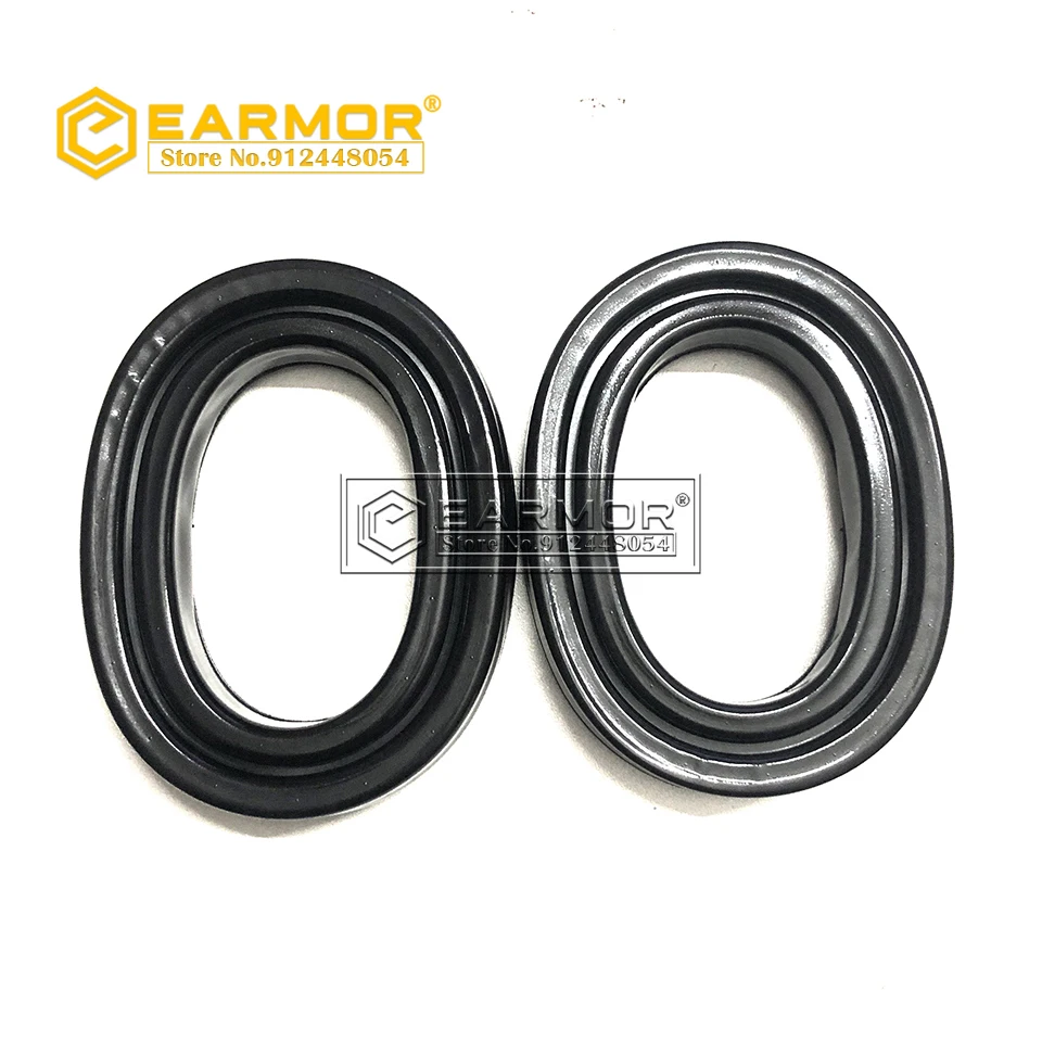 EARMOR-anillos de sellado de oreja de Gel de silicona S06, par de accesorios de auriculares aptos para disparos M30, reducción de ruido, reemplazo de auriculares - imagen 5