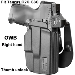 Funda táctica Taurus G2C G3C – Polímero OBB diestro