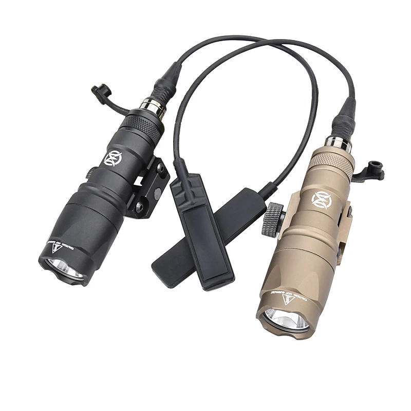 WADSN M300 M300A linterna SF enchufe Metal blanco LED luz de explorador 500 lúmenes adecuada para riel Picatinny estándar de 20mm - imagen 2