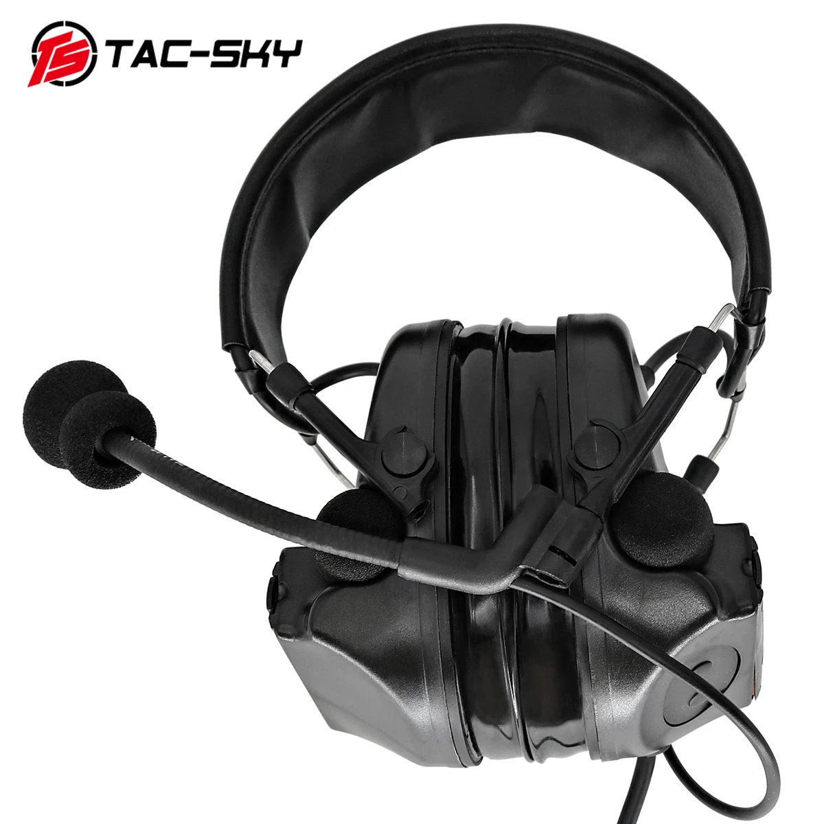 TS TAC-SKY COMTA II C2 auriculares tácticos protección auditiva electrónica para exteriores orejeras para disparar Walkie Talkie Ptt auriculares - imagen 3