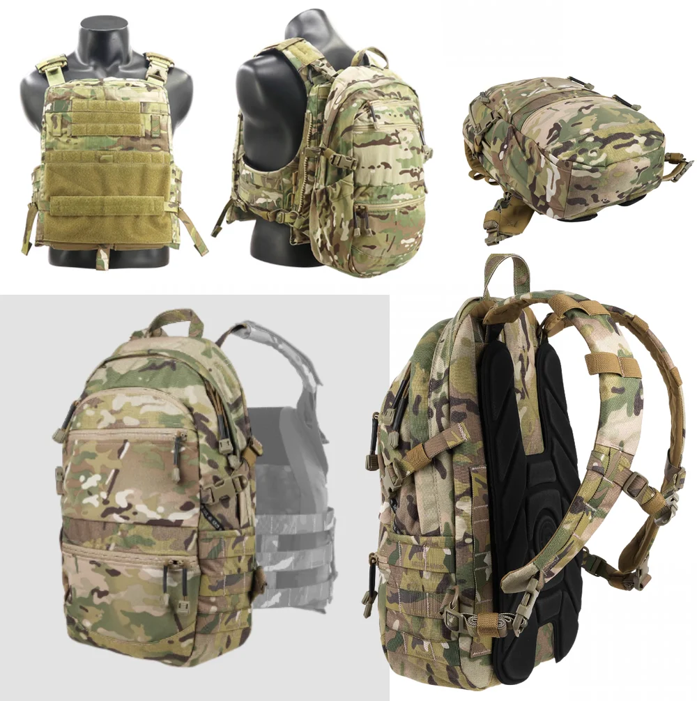 Mochila táctica Modular multiusos AVS 1000 Assault Pack, chaleco AVS para parejas, reemplazo de tablero trasero de ataque
