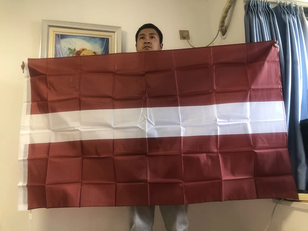 SKY FLAG-Bandera colgante de poliéster para decoración de interiores y exteriores, 90x150cm, 3x5FTS, Super Poly football