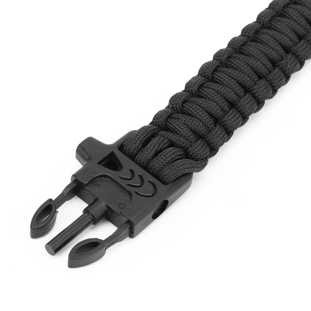 OPHIDIANTAC Paracord Escape cuerda trenzada de emergencia al aire libre EDC Camping supervivencia ahorro pulsera herramientas paraguas pulsera de cuerda - imagen 5