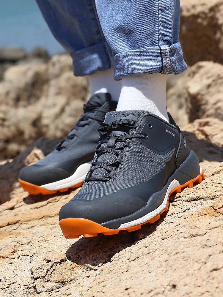 Zapatos de senderismo HUMTTO, zapatillas de trekking para hombre, zapatos informales antideslizantes, botas tácticas ligeras con amortiguación para deportes al aire libre para mujer - imagen 3