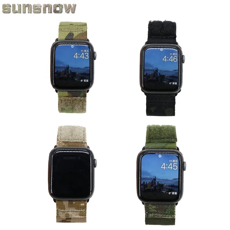 SUNSNOW-Correa de reloj Apple, correa de muñeca Apple, 42 mm, 44 mm - imagen 2