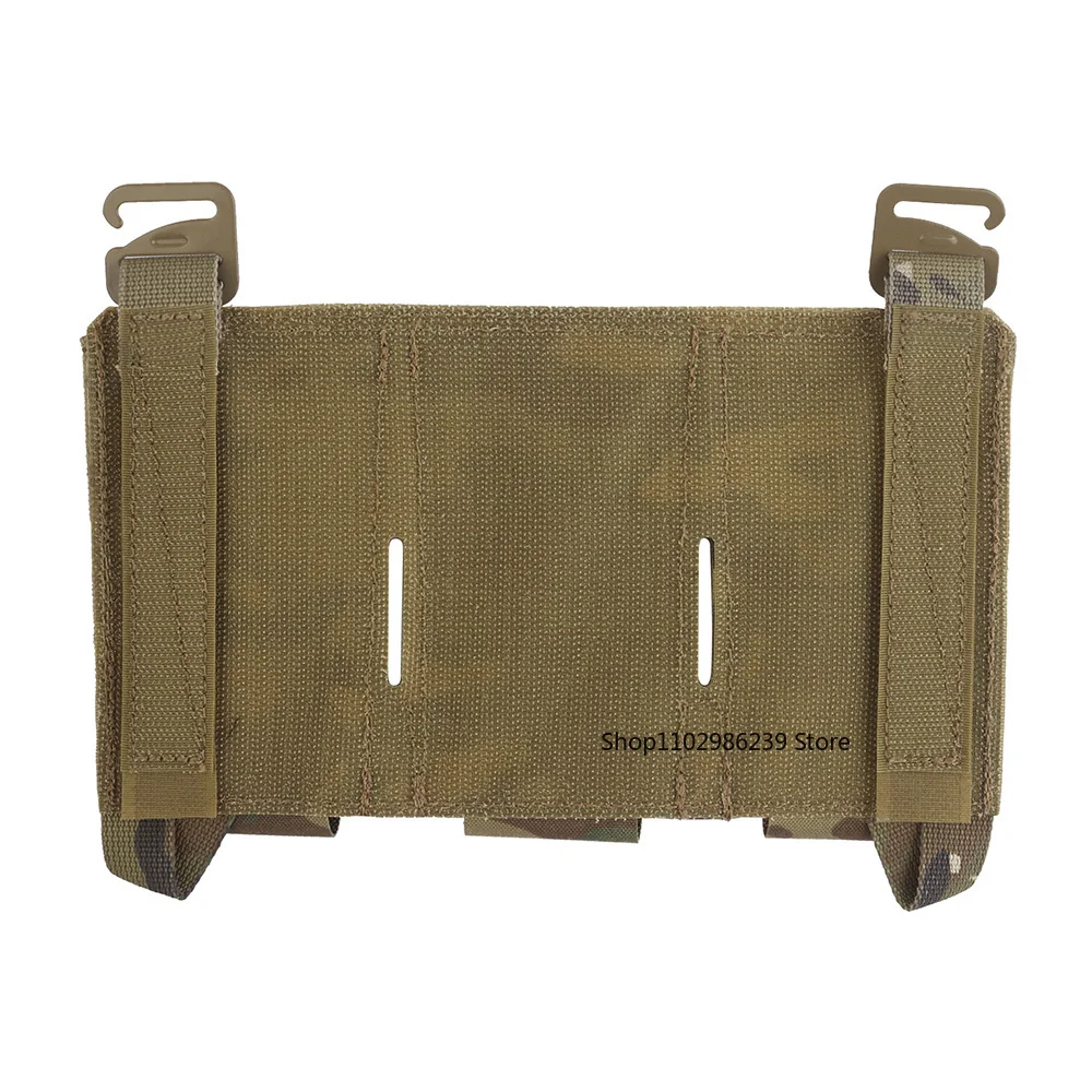Bolsa Triple Mag – Porta revistas MOLLE para 5,56 / 7,62x39 / PCC Accesorio de placa frontal con hebilla en G para mordazas Glock extendidas de 9 mm - imagen 3