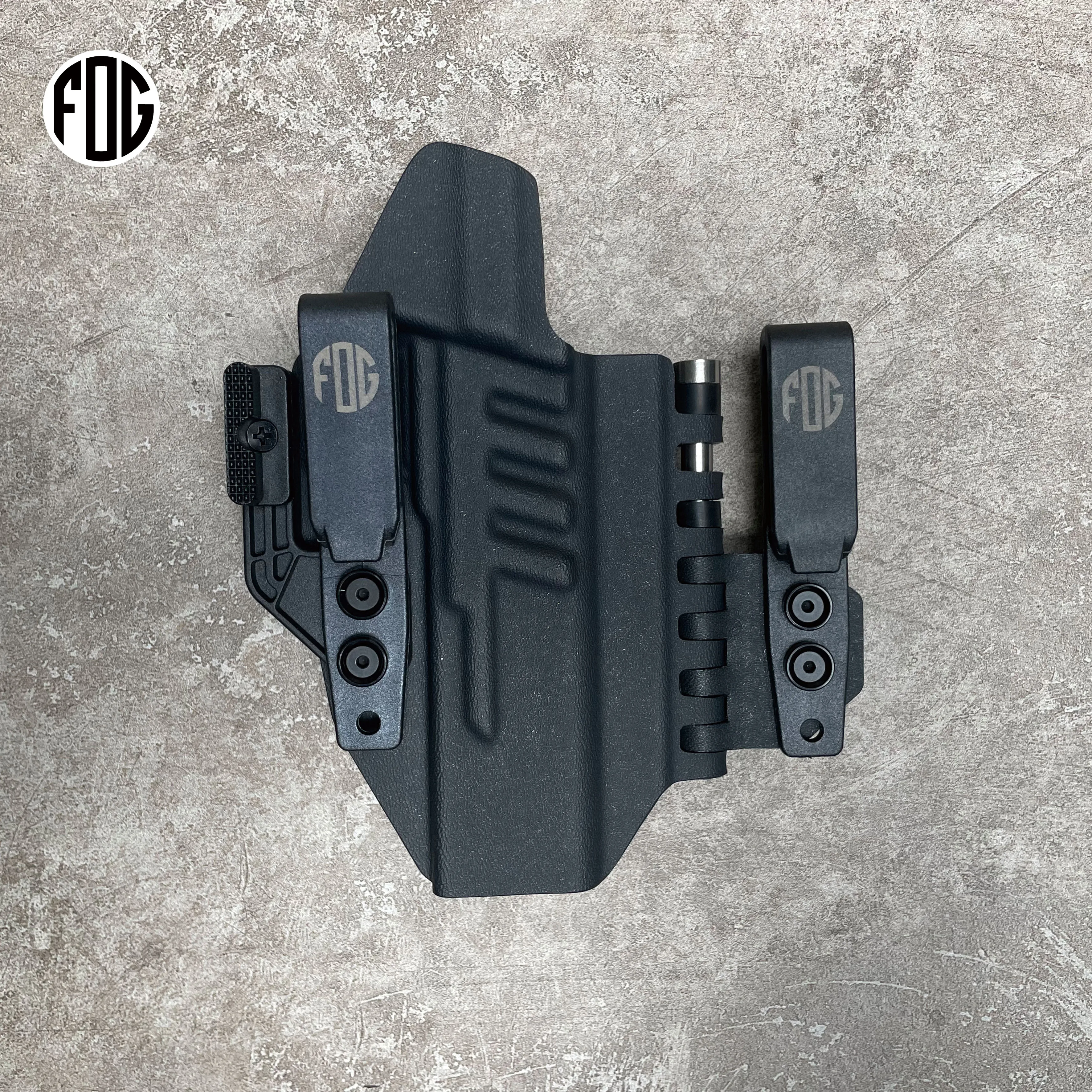 Accesorios tácticos AIWB 2011 nolight Sidecar 2.0 Funda Kydex ambidiestro I-009 - imagen 3