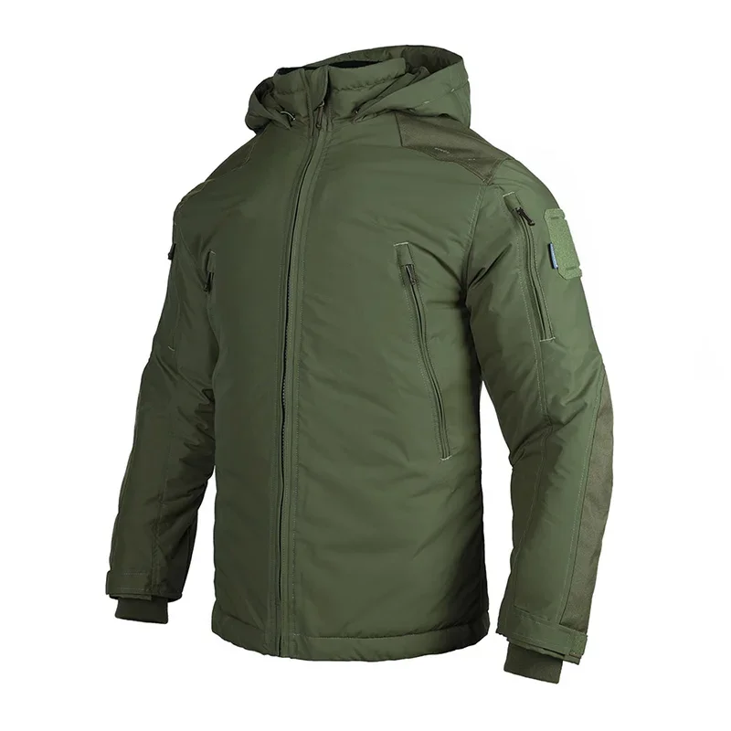 Emersongear-ropa acolchada táctica con etiqueta azul "Polar Fox", ropa de algodón de fibra hueca, chaqueta cortavientos, abrigo cálido para exteriores - imagen 3