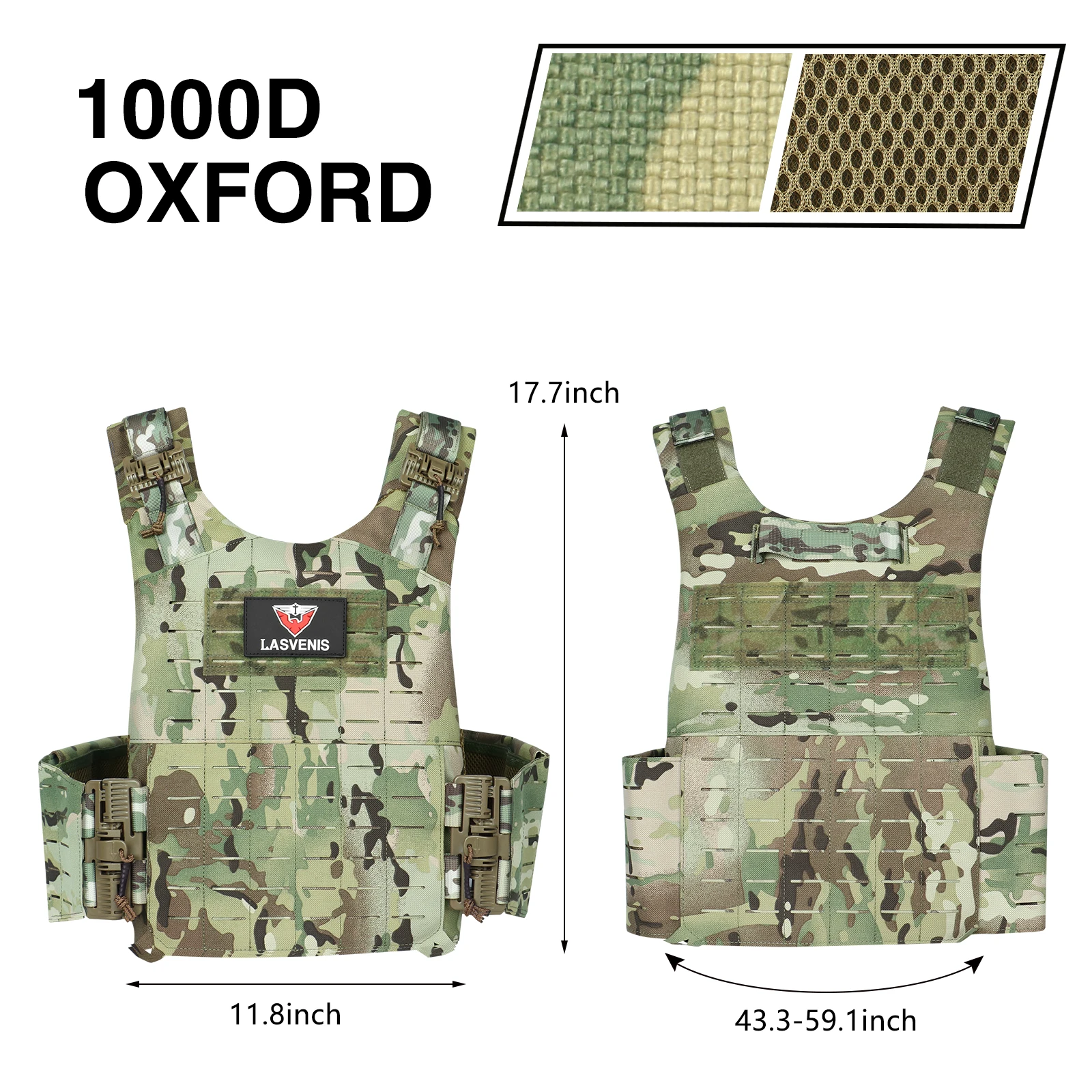 Nueva llegada Artex seguridad Molle corte láser chaleco táctico de caza venta al por mayor portador de placa al aire libre chaleco táctico chaleco táctico - imagen 4