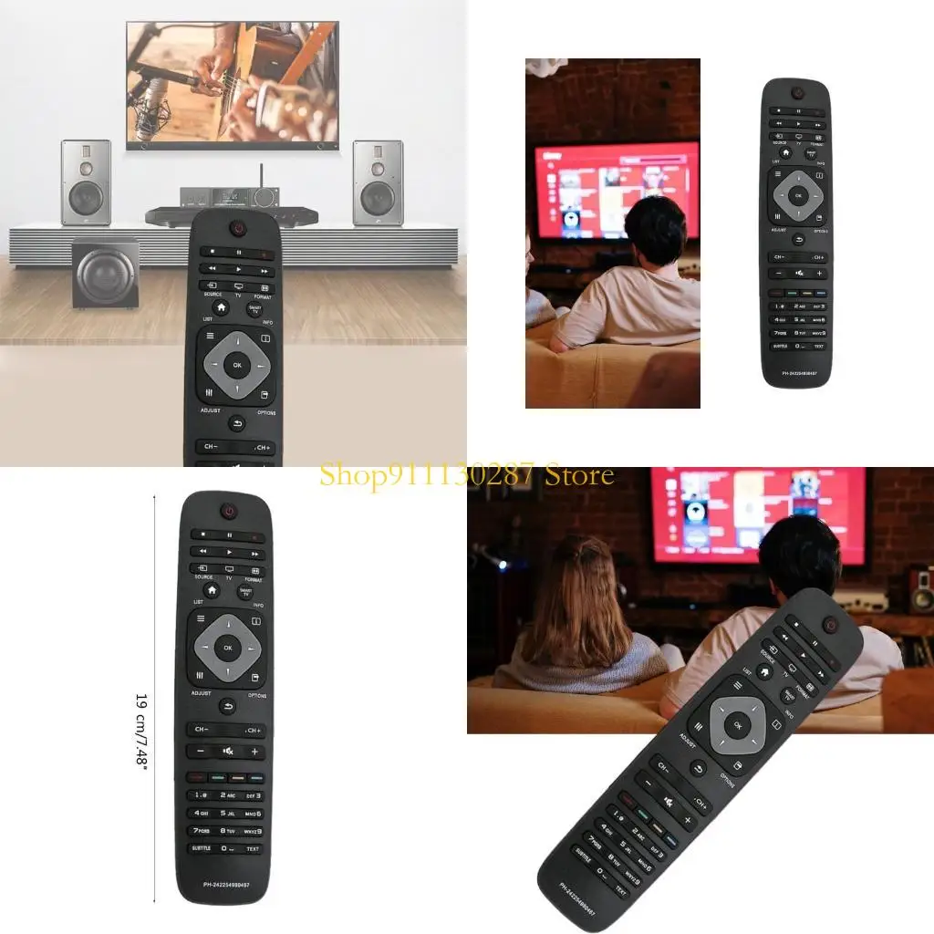 J1HC RM D1110 Control remoto reemplazo aplicable para 242254990467/2422