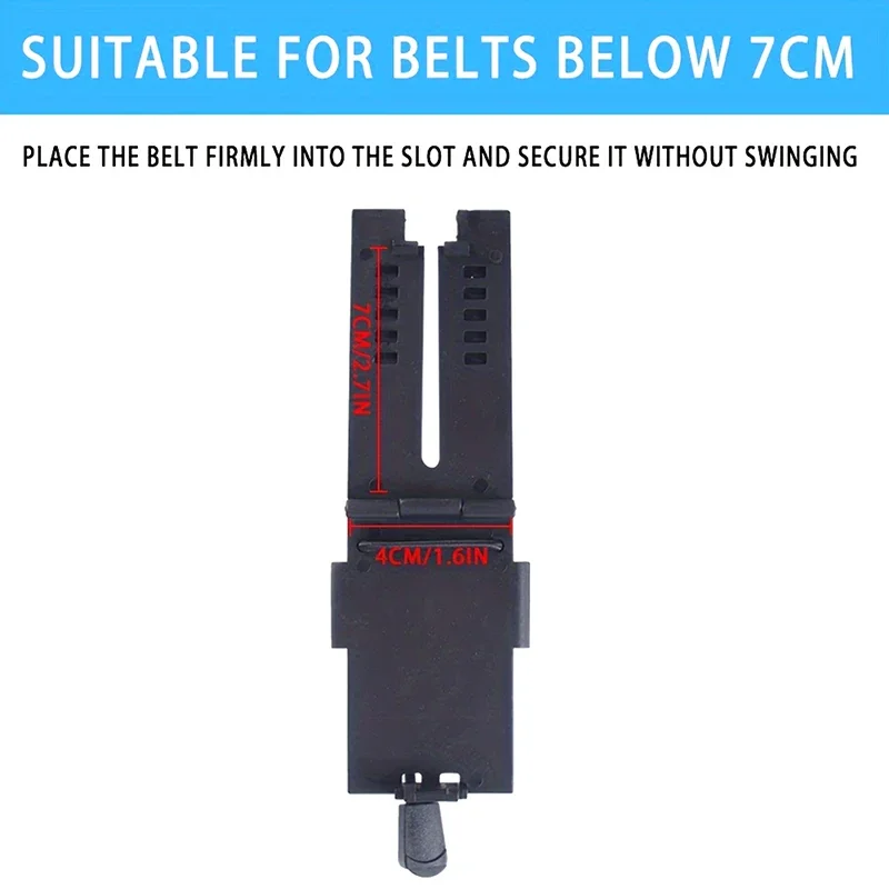 Soporte táctico para Radio, bolsa Universal para intercomunicador, Clip para cintura, soporte de hebilla, Clip de intercomunicación de liberación rápida, bolsa Molle - imagen 4