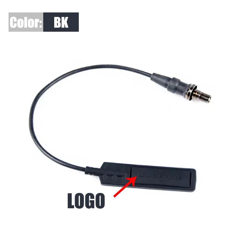 WADSN interruptor de presión de linterna táctica, tapa trasera para Surefir M600, M300, PLHV2, pistola, Airsoft, accesorios para armas de caza - imagen 4