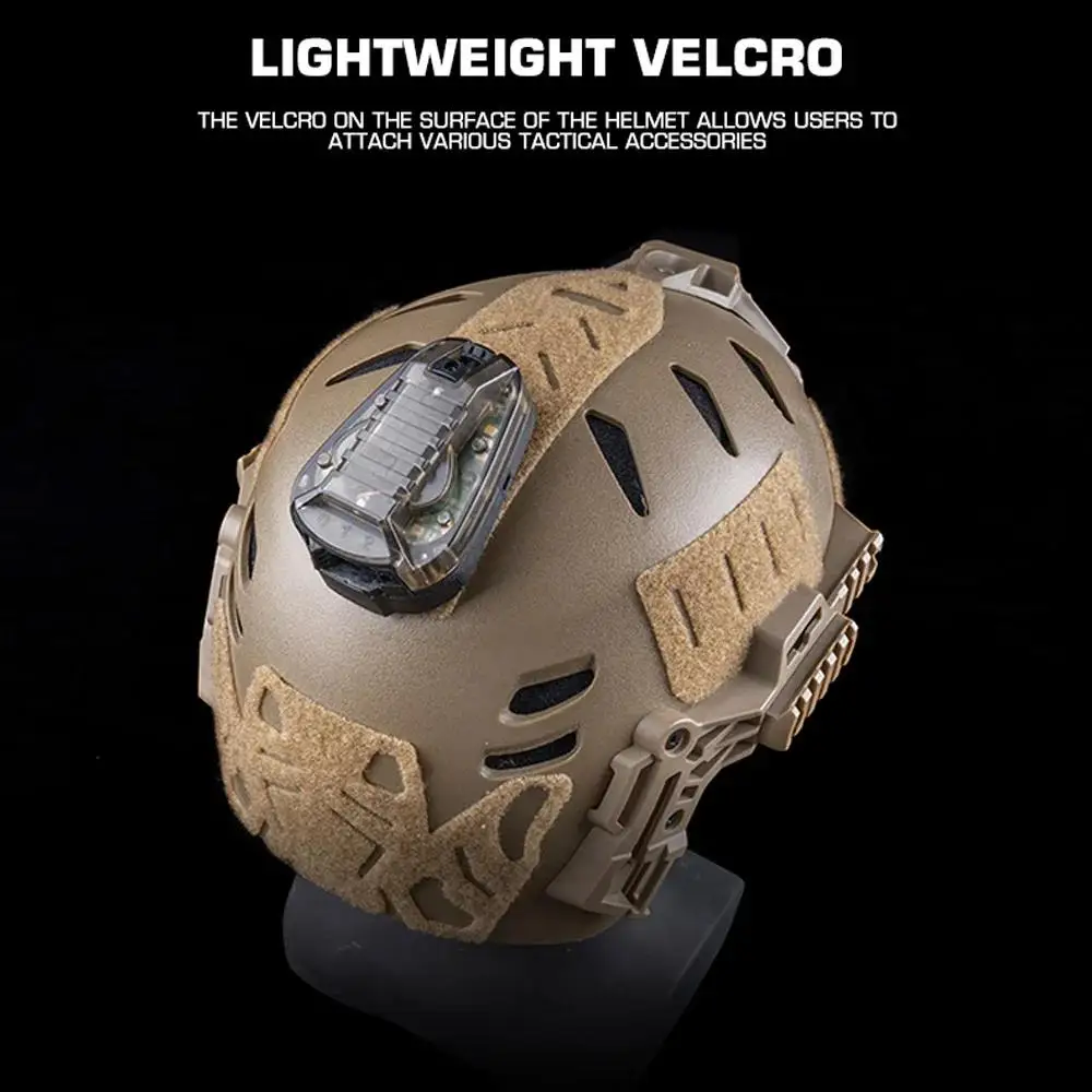 Kit de relleno de casco Wendy, hebilla de nailon autoadhesiva para casco Fast Team M-LOK, pegatinas de relleno de gamuza y gancho de terciopelo - imagen 4